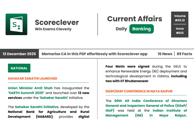 Current Affairs PDF preview - page showing formatted content